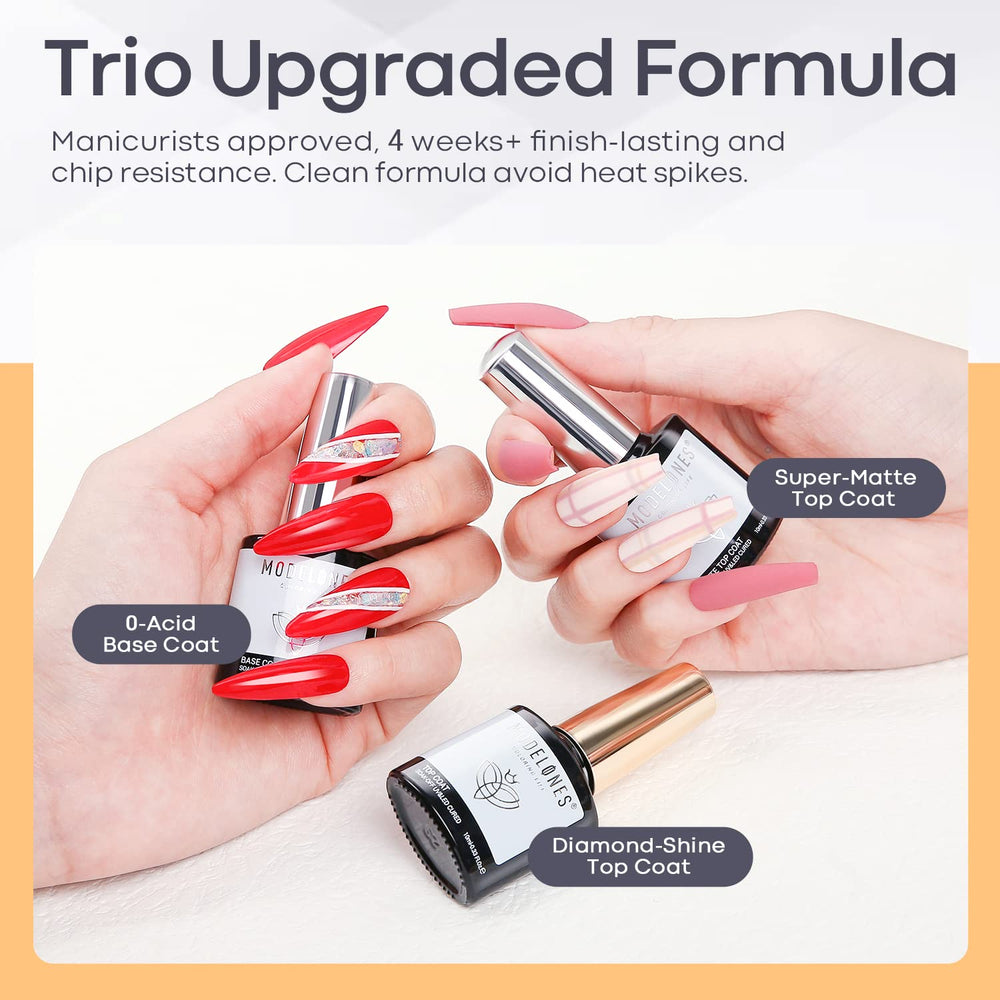 Modelones vernis-top-brillant-sans-essuage: fini brillant et protection contre les rayures.