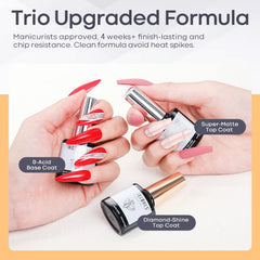 Modelones vernis-top-brillant-sans-essuage: fini brillant et protection contre les rayures.