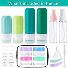 MODENGKONGJIAN bouteilles-silicone-reutilisables 90ml, flexibles et durables pour voyages.