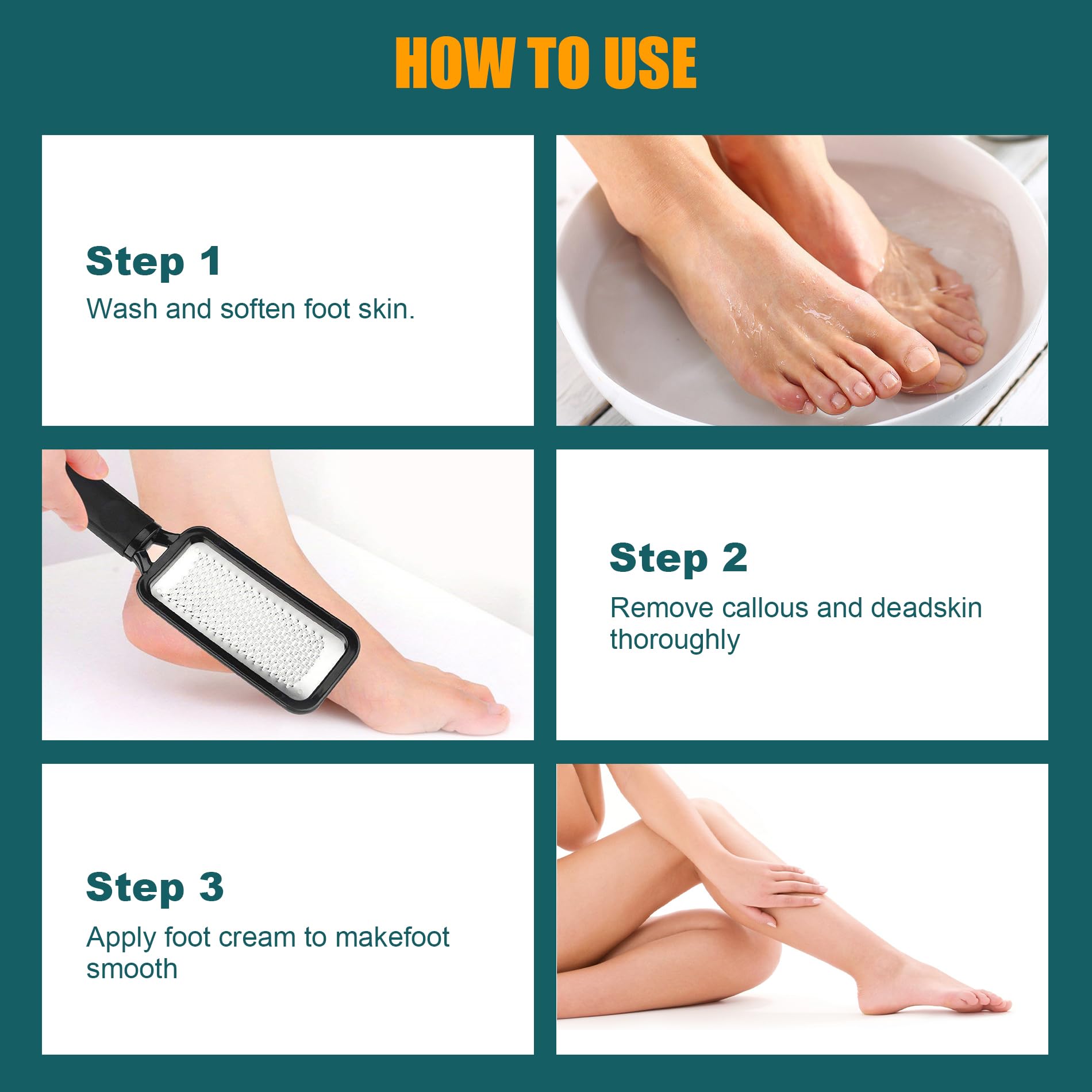 Lime-pieds MODENGKONGJIAN utilisable sec et humide selon le besoin.