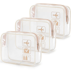 MODENGKONGJIAN sac transparent TSA approuvé, visibilité rapide lors du contrôle en cabine.