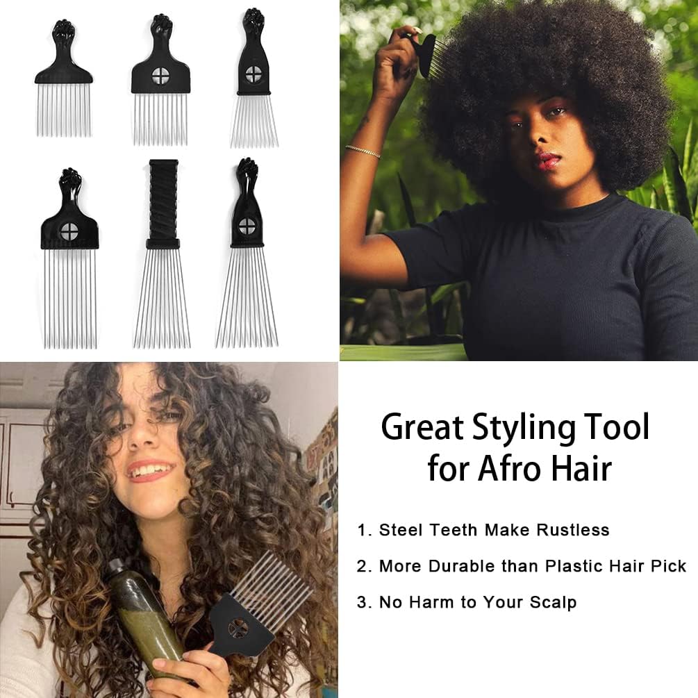 MODSIGHT ensemble de 6 styles pour looks afro variés