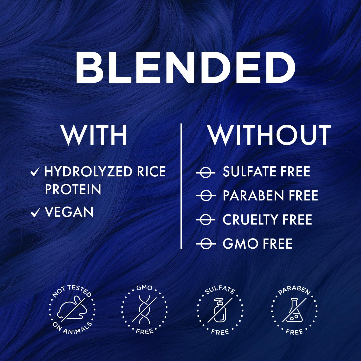 MOEHAIR Serenity Bleu – texture non lourde et tenue temporaire s’estompe après lavages.