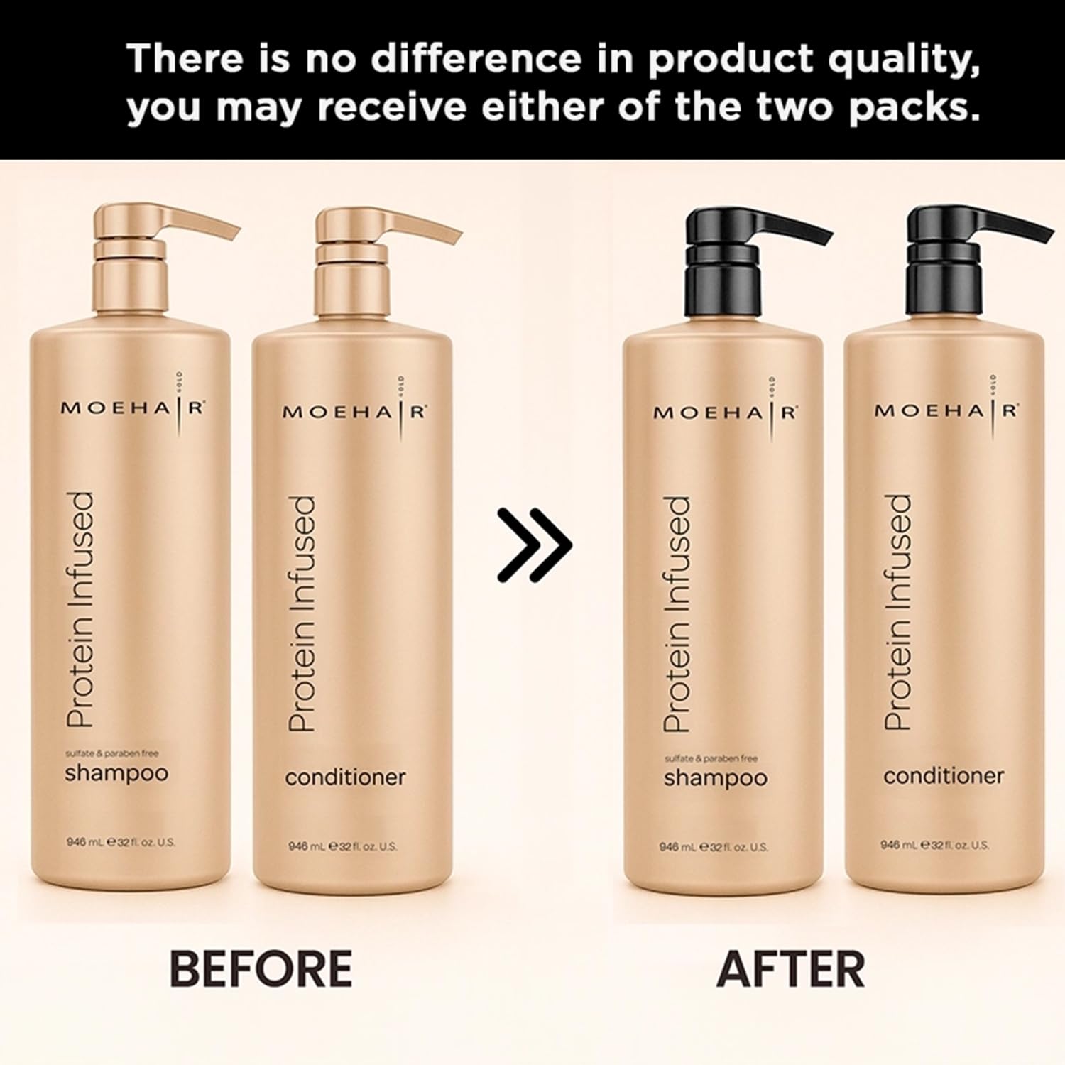 MOEHAIR Conditionneur: bouteille nourrissante et démêlage facilité.
