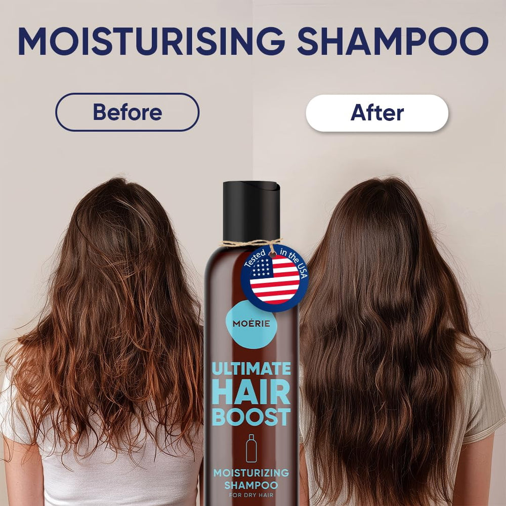 Ingrédients clés : fulvic minéraux et aminoacides dans Moerie pour nourrir les cheveux.