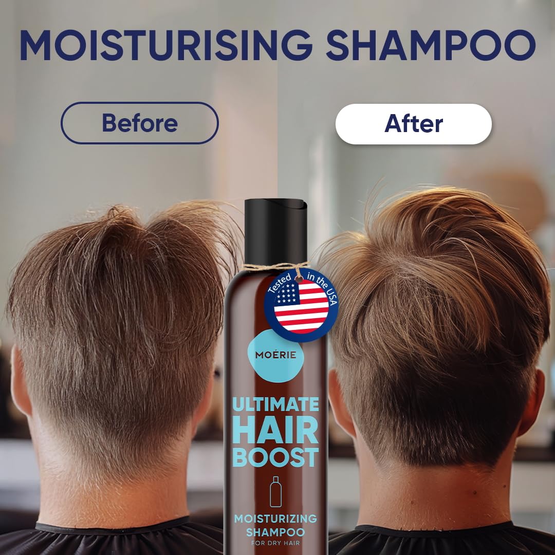 Résultats à 30 jours : cheveux plus doux et volumineux.