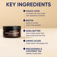 Moerie Spray Cheveux – flacon, prêt à l'emploi pour plus de volume quotidien.