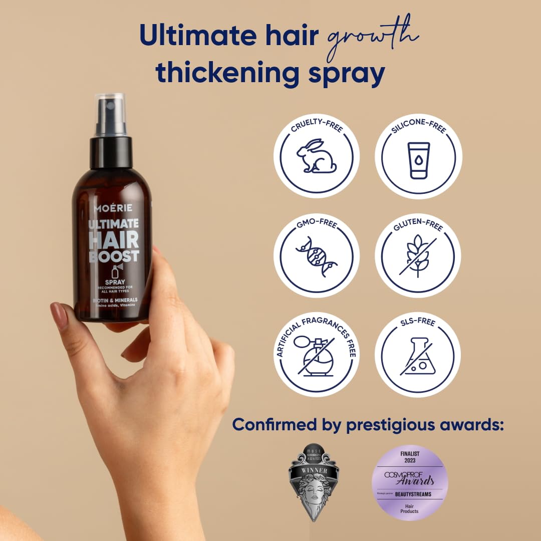 Moerie Spray format 150 ml – praticité et parfum frais