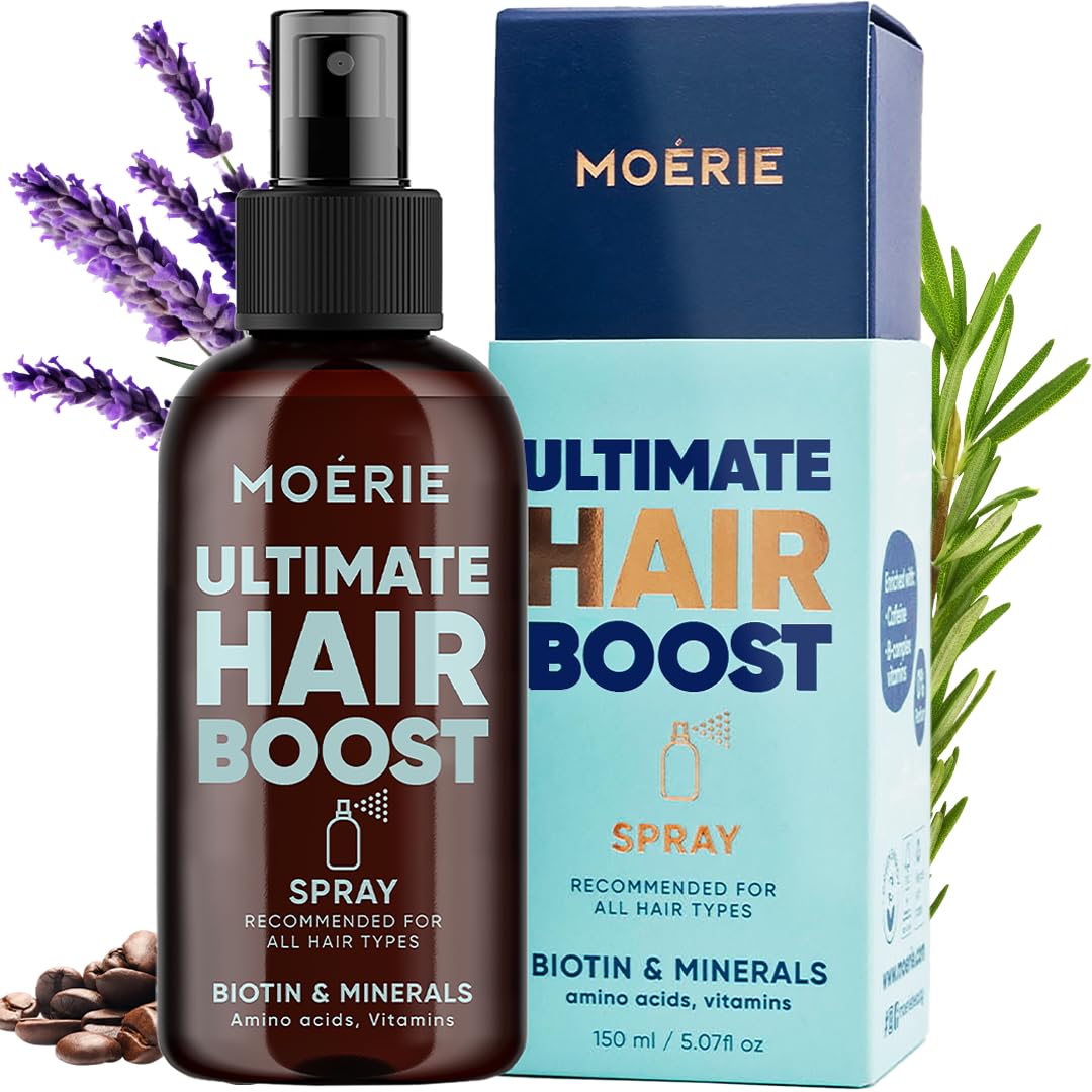 Moerie Ultime bouteille – brume capillaire nourrissante pour le cuir chevelu