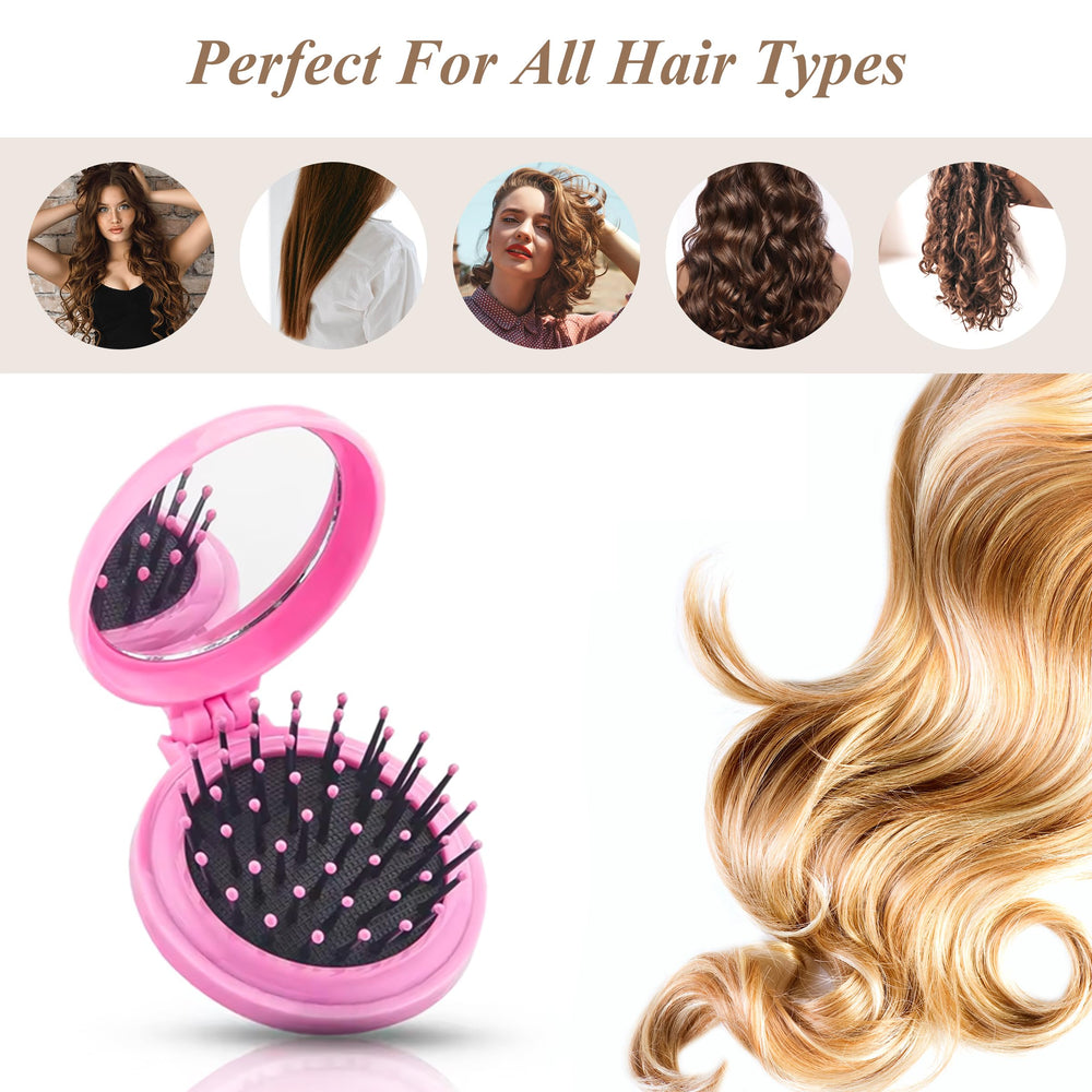 MoHern brosse-cheveux-mini démêlage et massage du cuir chevelu.