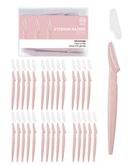 Rasoir MoHern dermaplanage visage rose pour lisser les poils fins au quotidien
