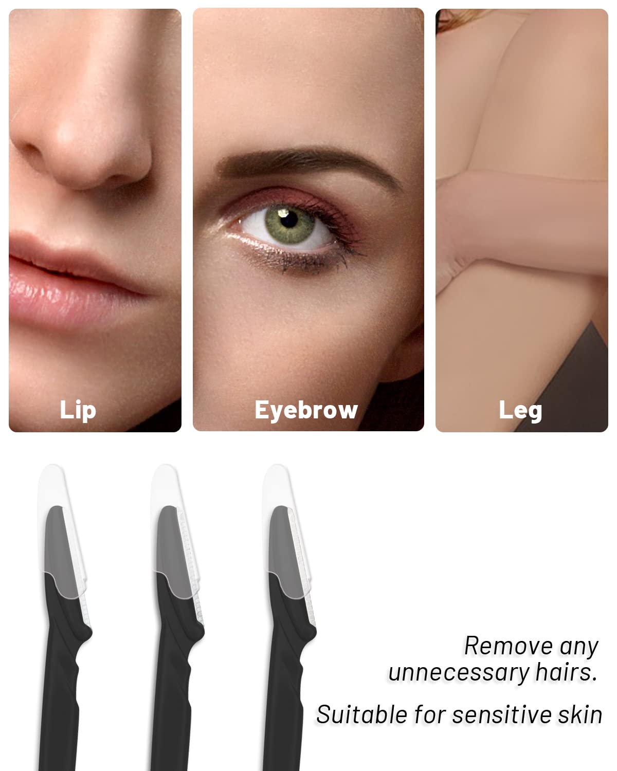L ensemble de 30 rasoirs dermaplanage Mohern est prêt à offrir.