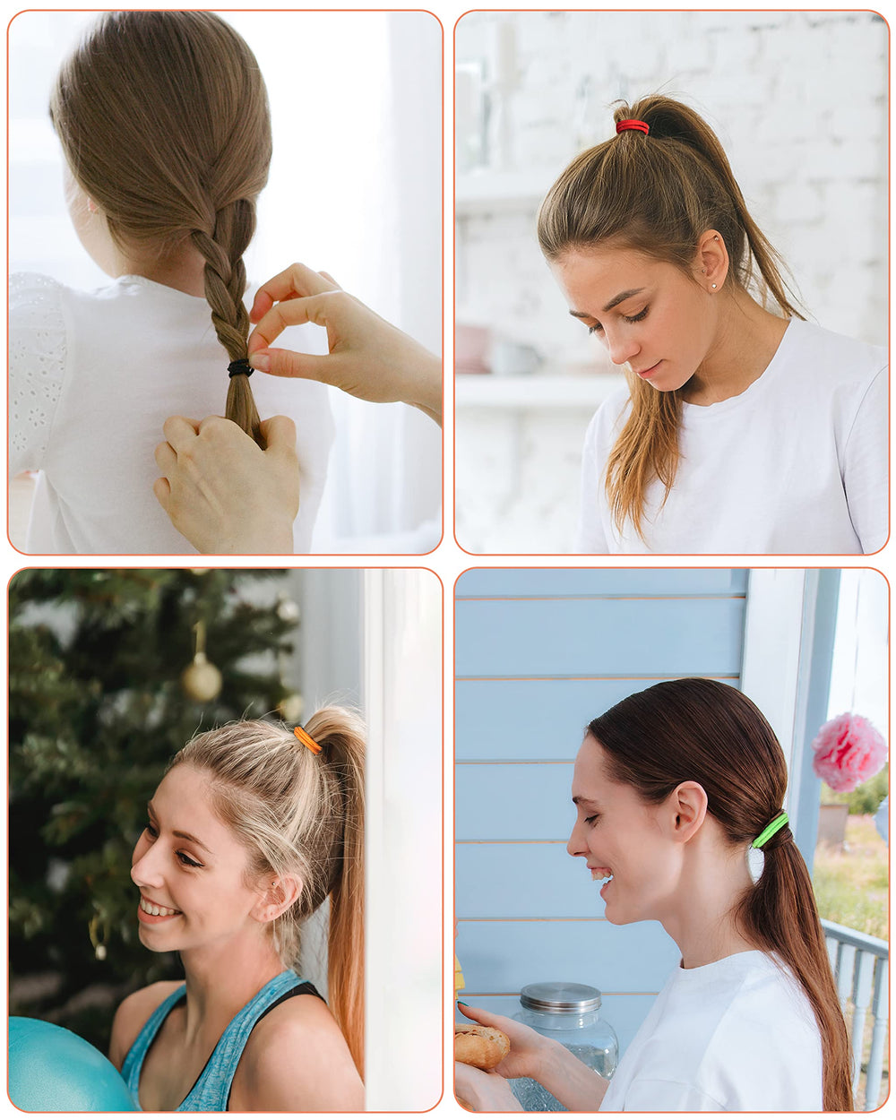 MoHern usage quotidien, coiffure rapide et pratique avec couleurs variées
