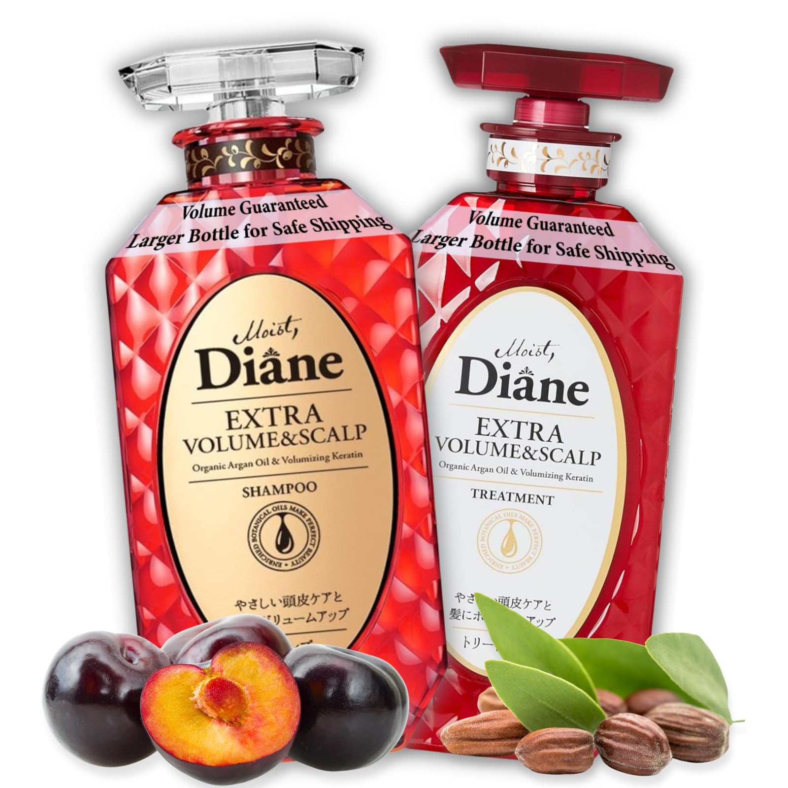 Moist Diane bouteille-shampooing-volumisant: donne du volume aux cheveux fins.
