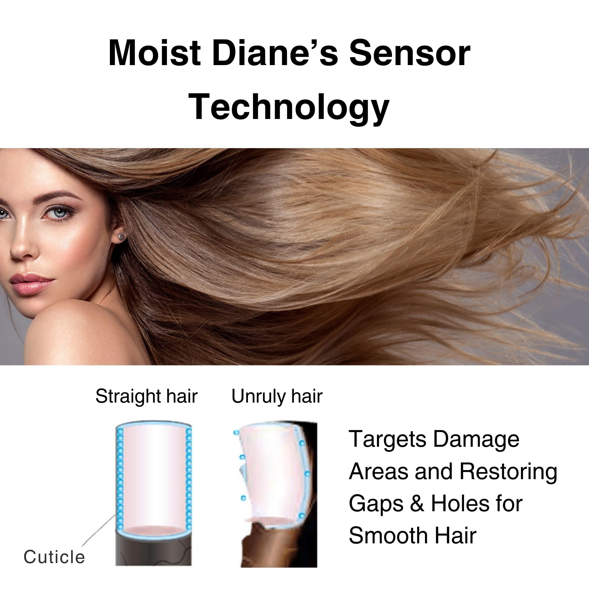Moist Diane mousse lavante capillaire, texture légère pour nettoyer sans dessécher.