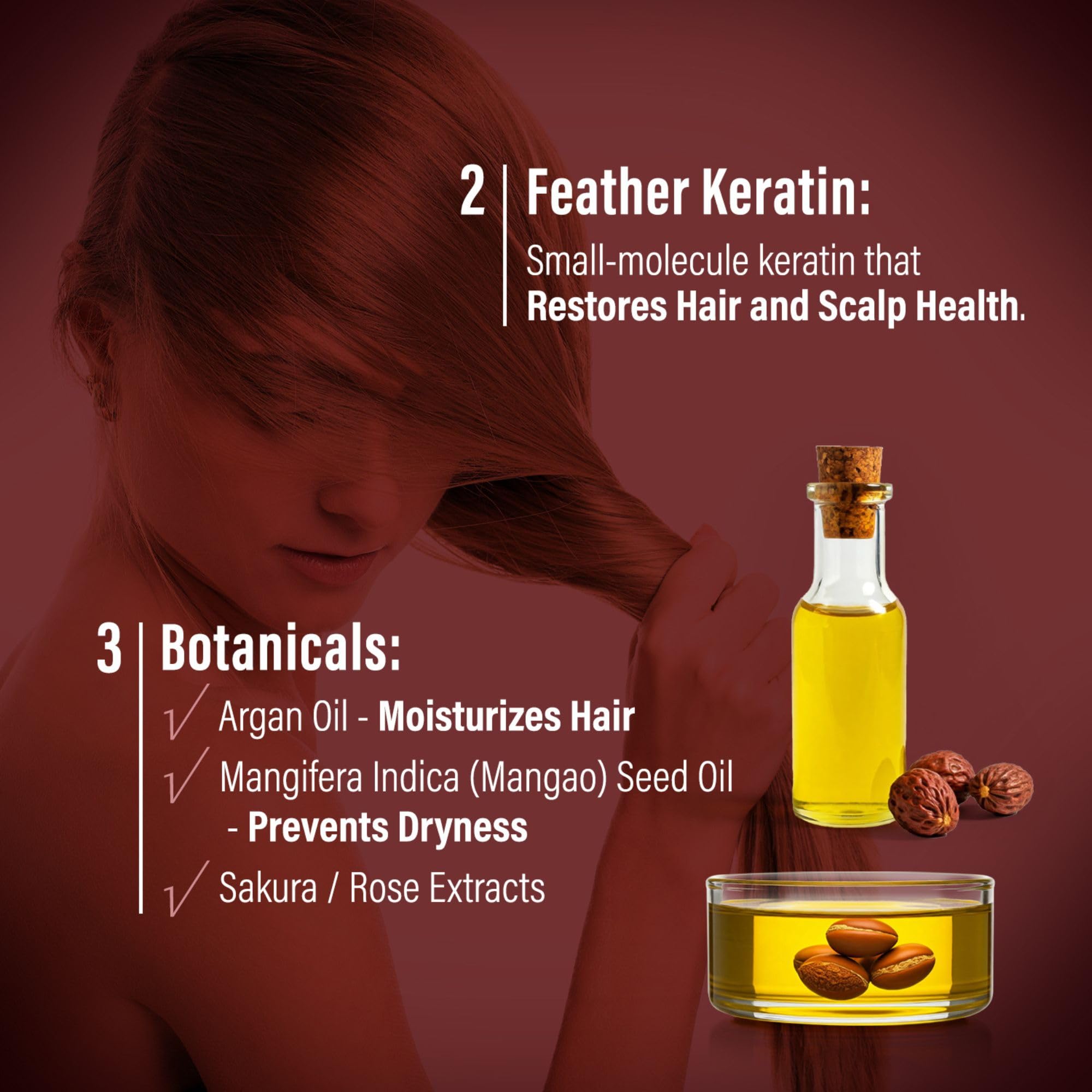 Sérum botanique Moist Diane nourrit en profondeur chaque fibre.