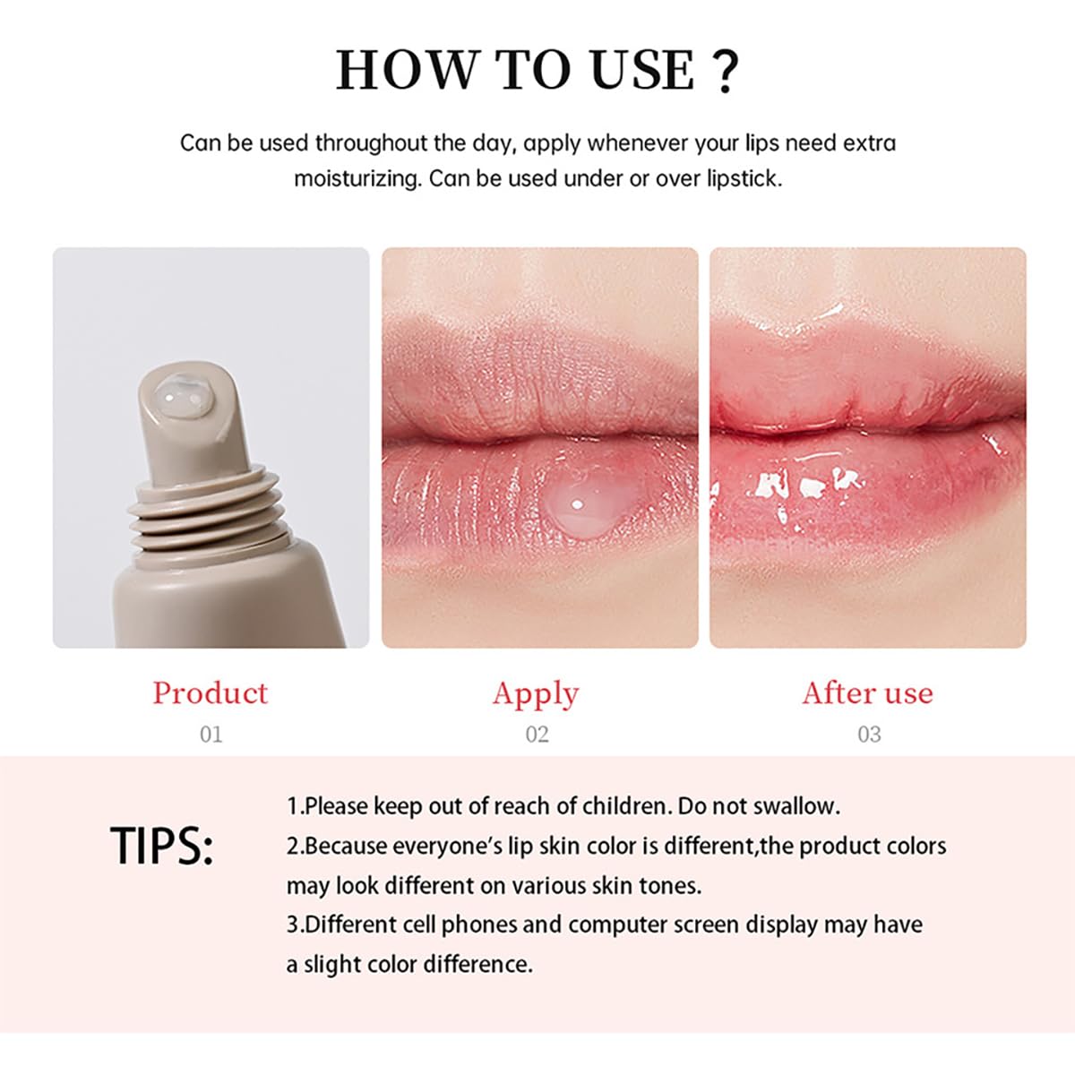 MoJinYuPm portable lip balm case ideal for on-the-go touch-ups