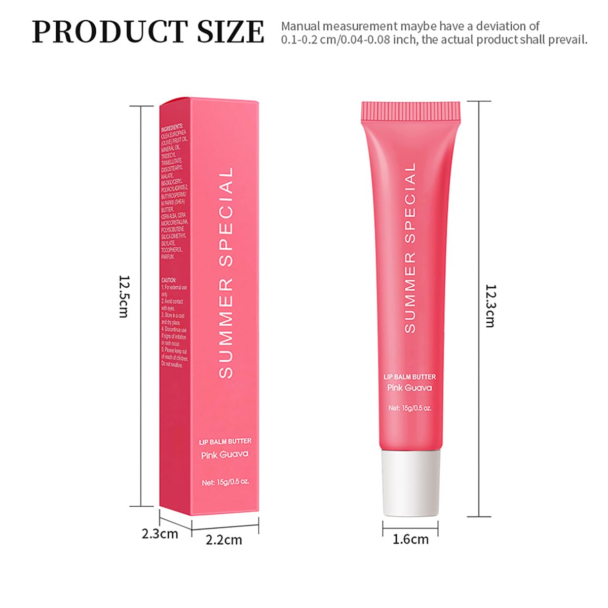 MoJinYuPm shea avocado nourishing lip balm helps soften dry lips