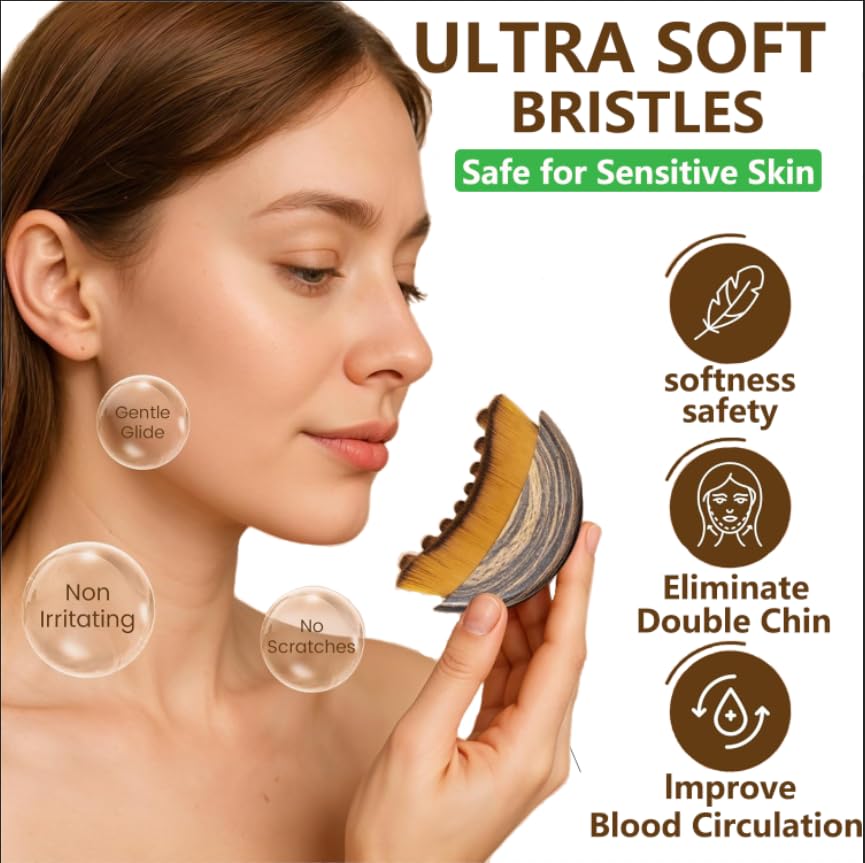 Brins doux de la brosse MOKA facilitant l’application en douceur.