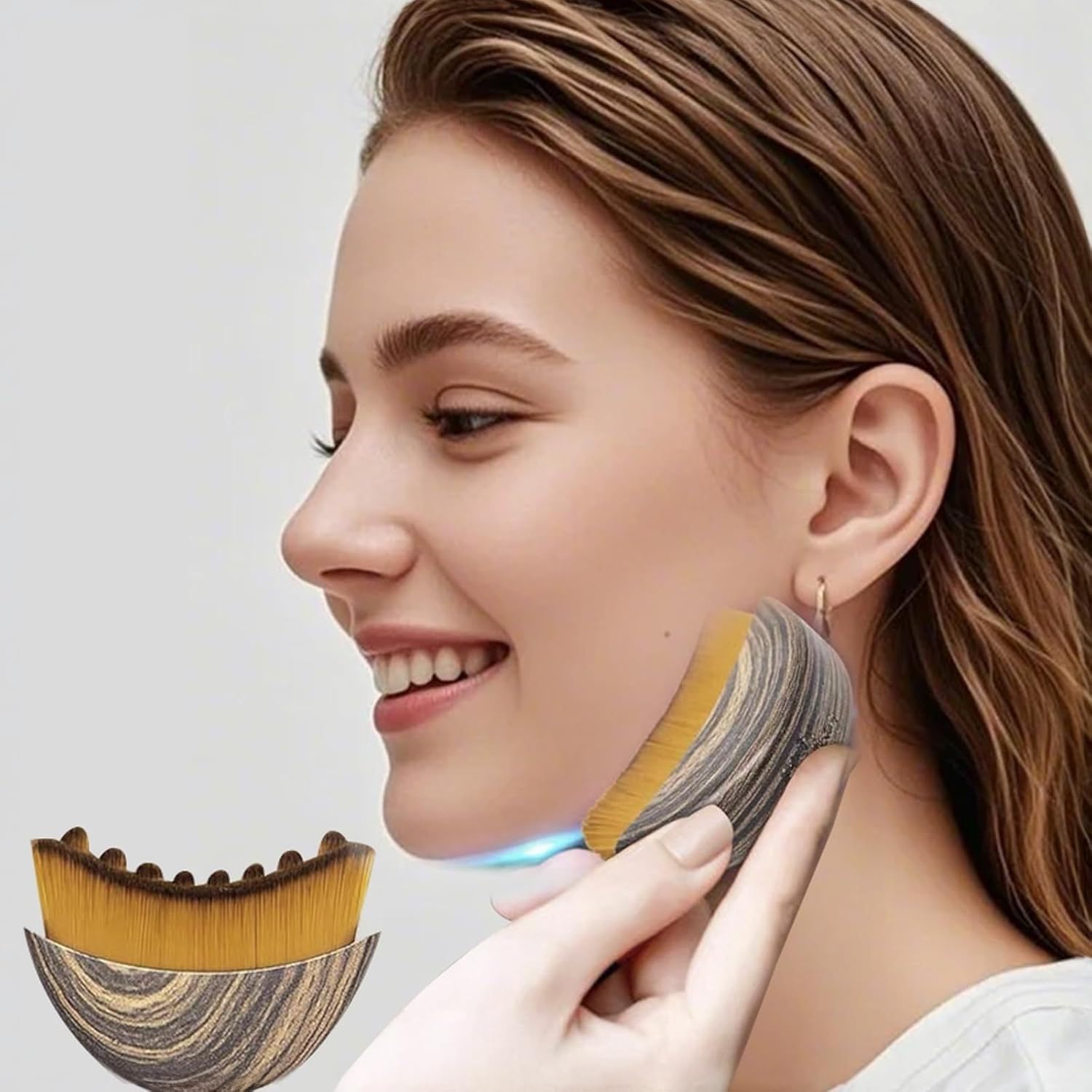 Couleur gris élégante, parfaite pour la routine beauté quotidienne.