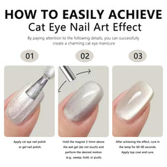 MOLILON batons aimants à tête double pour motifs précis sur ongles.