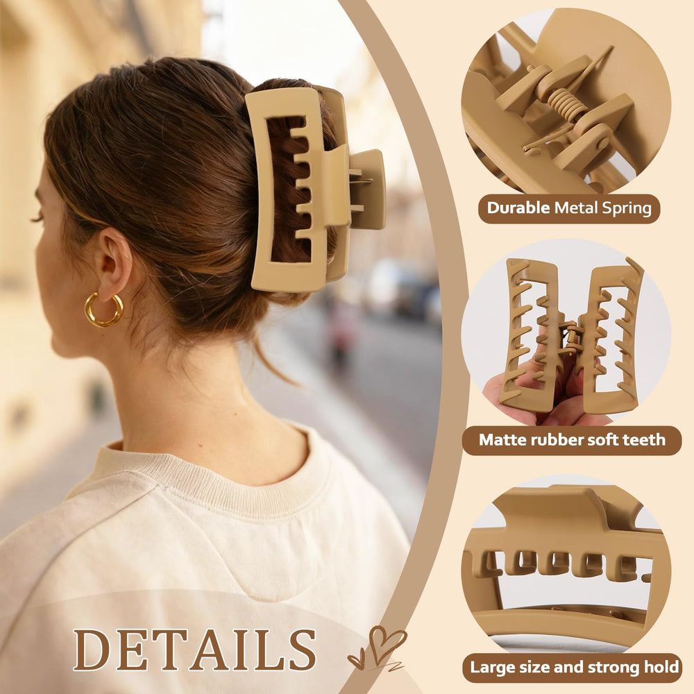 Molizummy clip anti-glisse pour un maintien sûr lors de la douche ou du maquillage.