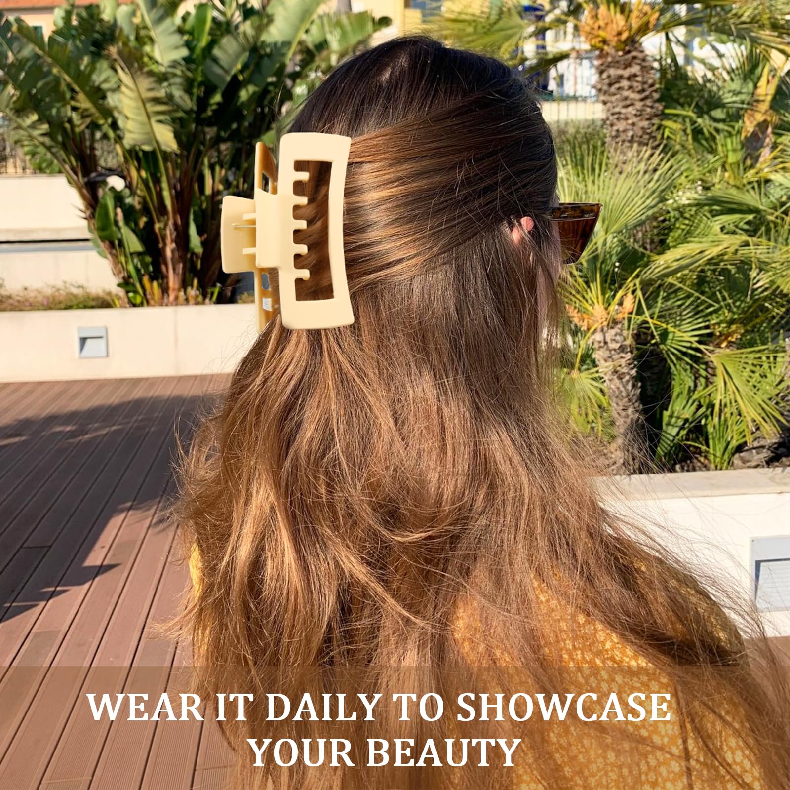 Molizummy clip rectangle pratique pour les routines quotidiennes comme le lavage du visage.