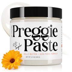 MOMMY LIFE Preggie Paste Belly Butter – application riche pour ventre enceinte.