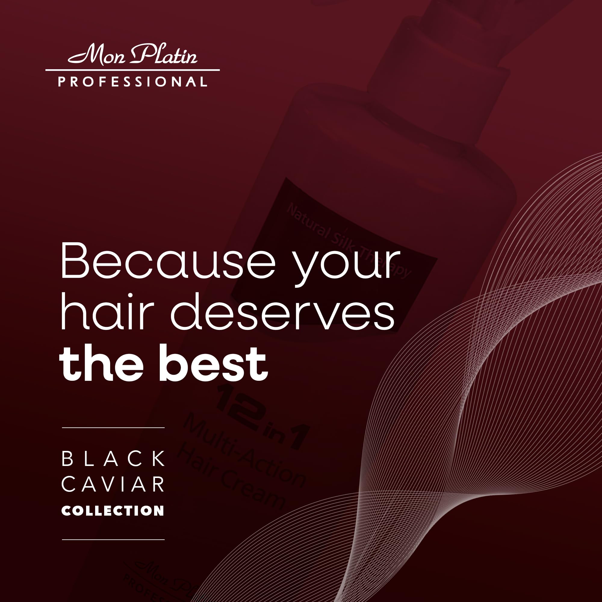 Coffret soin capillaire Mon Platin Professional présentant tous les produits.