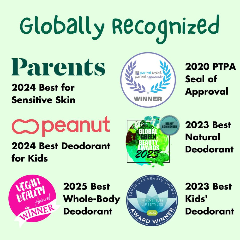 MONA Déodorant Honeydew — formule non toxique pour enfants.
