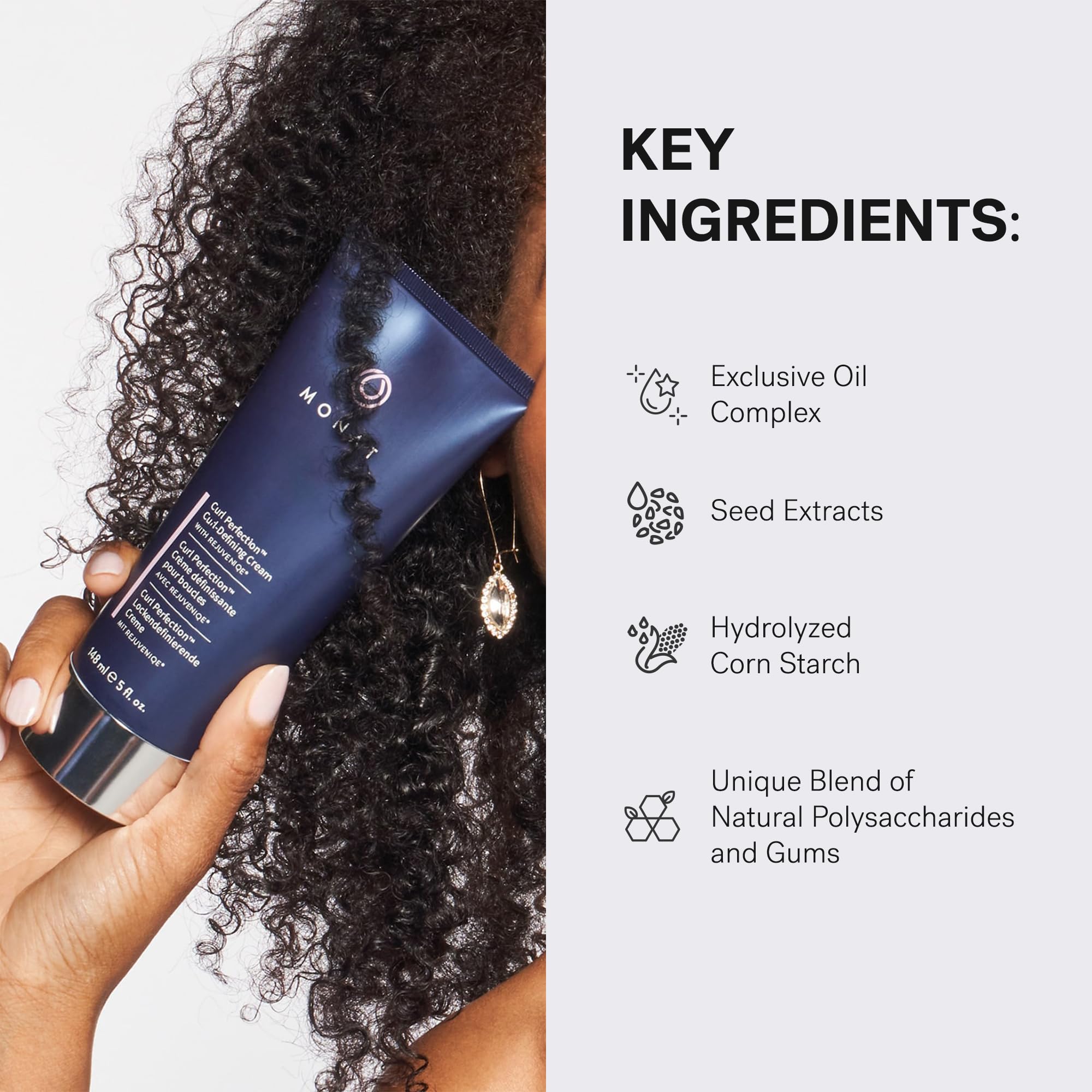 MONAT Curl Perfection, huile-date-desert et ingrédients premium.