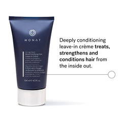 MONAT Damage Repair – texture crème onctueuse démêlant les cheveux.