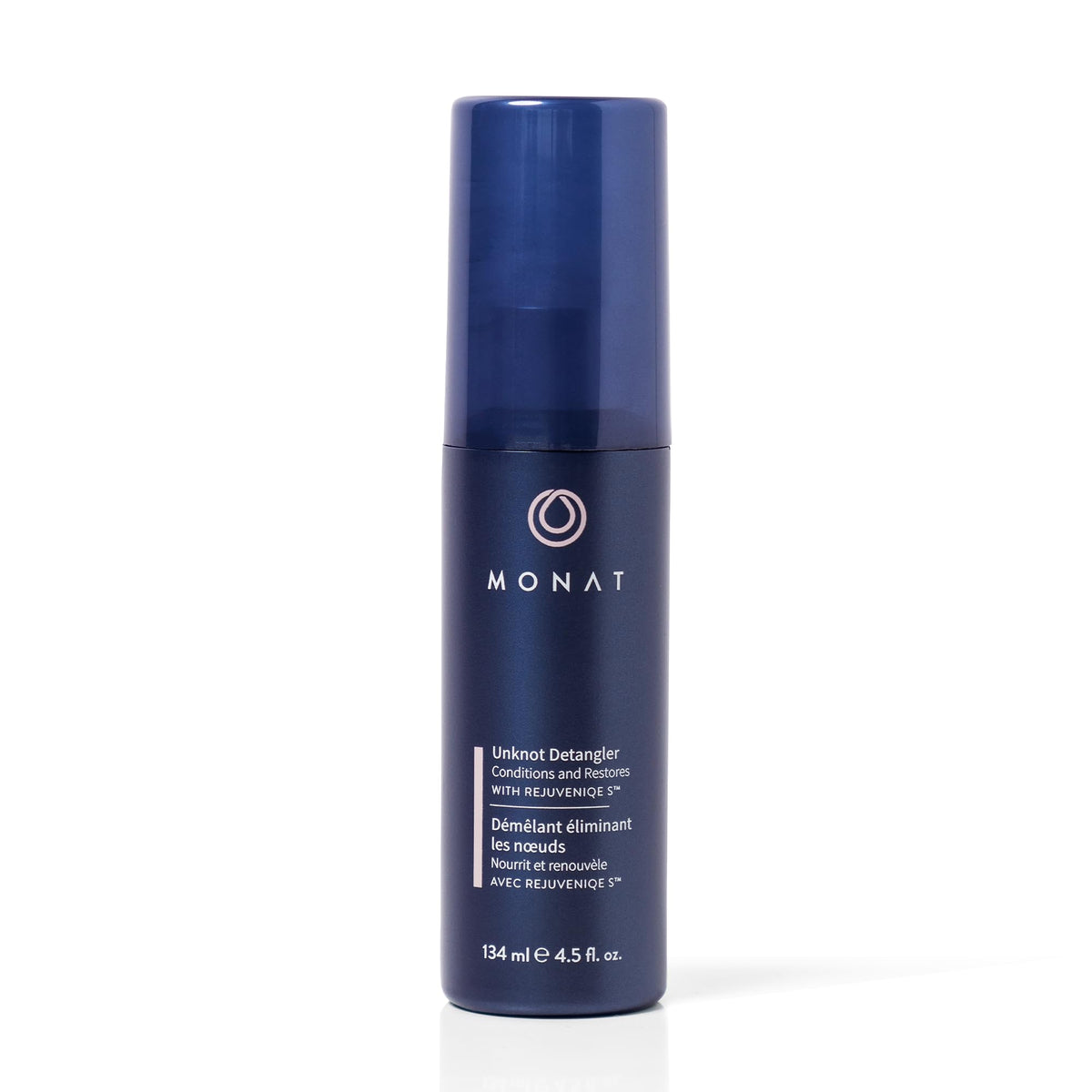 MONAT démêlant spray léger pour démêler rapidement les cheveux sans tirer.