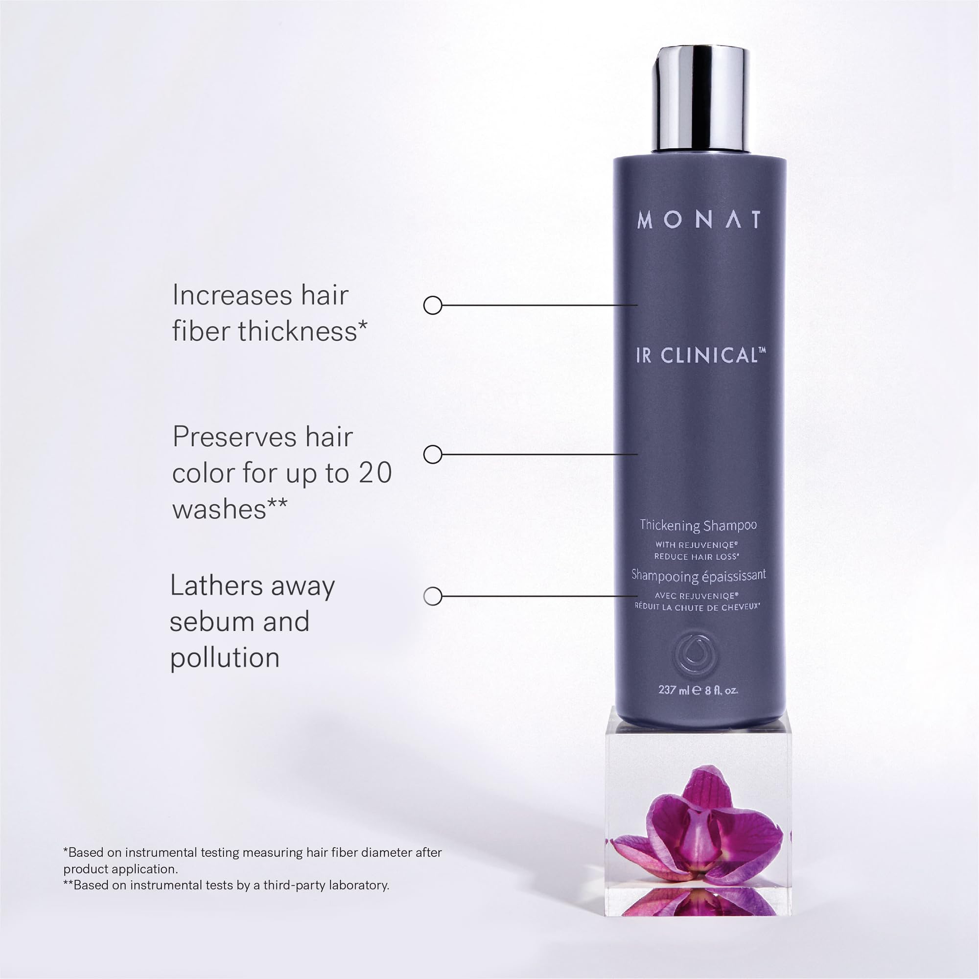 MONAT IR Clinical System – sérum défense: soin ciblé du cuir chevelu pour l’amincissement.
