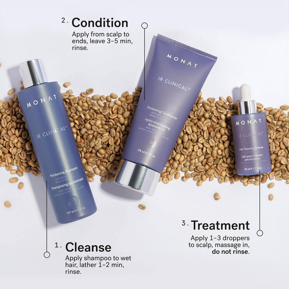 MONAT IR Clinical System – guide visuel: routine en 3 étapes simple et efficace.