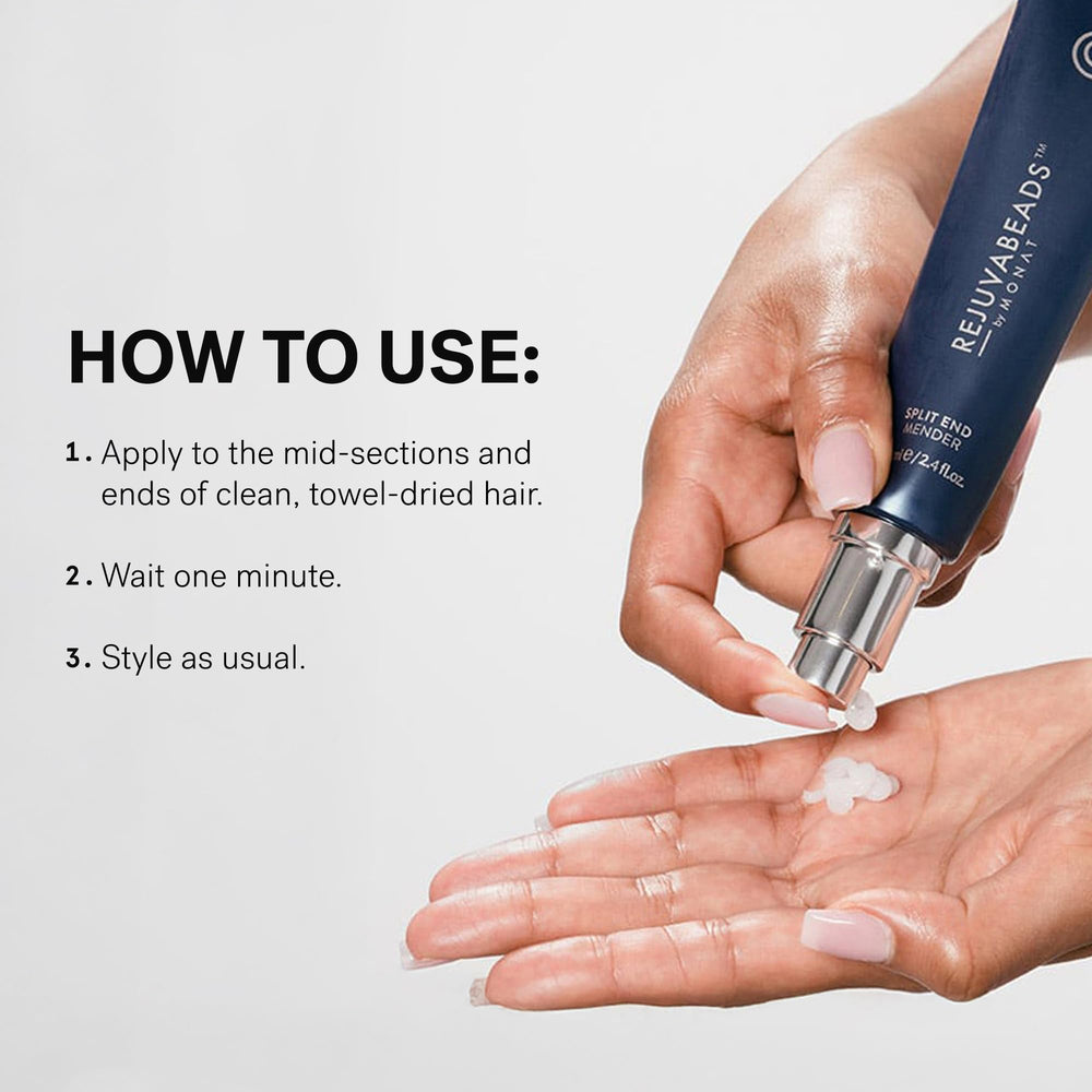 MONAT Rejuvabeads : emballage pratique de 70 ml.