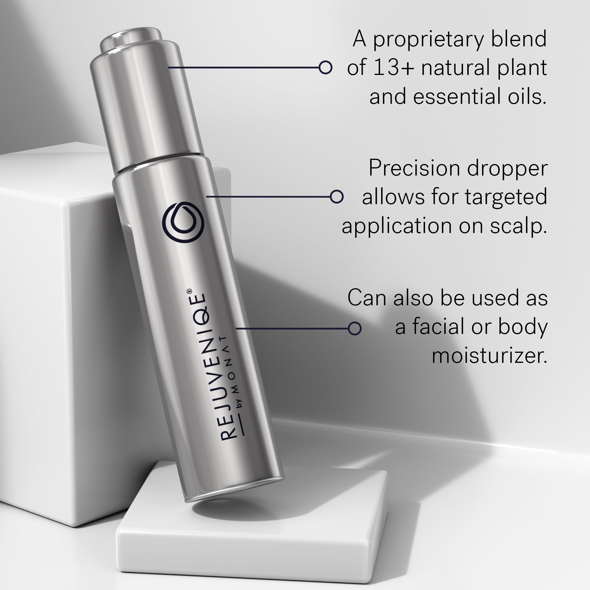 MONAT REJUVENIQE – huile-cheveux-frisottis : aide à lisser les mèches.