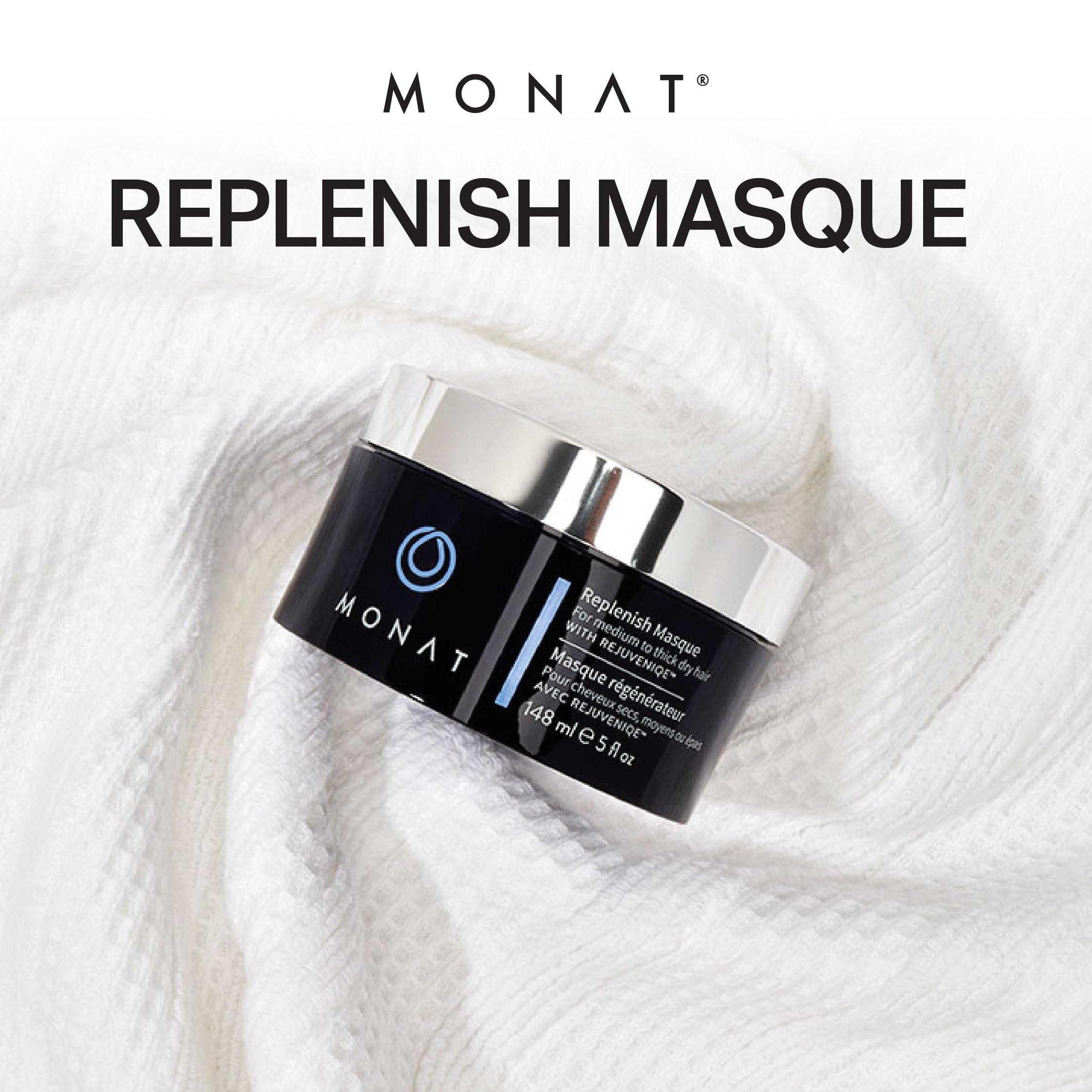 MONAT Replenish Masque – application et massage, démêlage facilité et douceur retrouvée