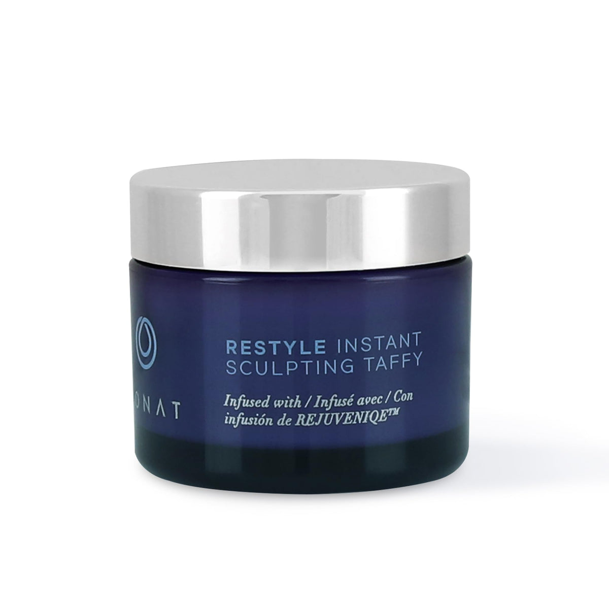 MONAT Restyle Taffy — bouteille du produit montrant le soin durable et flexible.