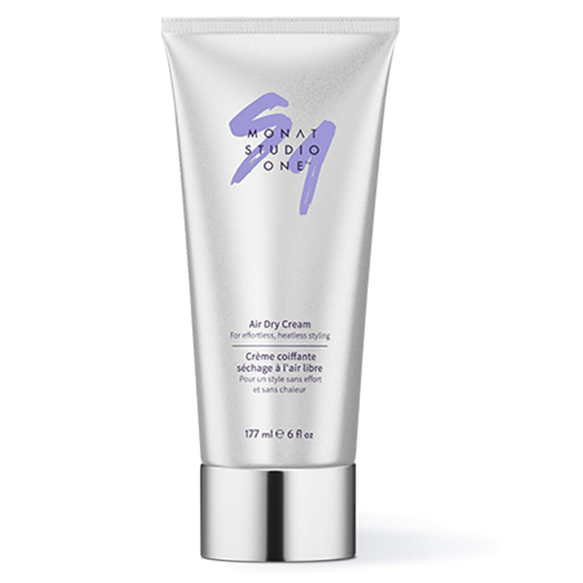 MONAT Studio One Air Dry Cream – bouteille montrant le produit pour un coiffage sans chaleur.