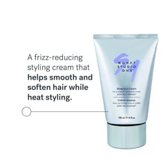 MONAT Studio One Blow Out Cream texture satinée pour cheveux soyeux.