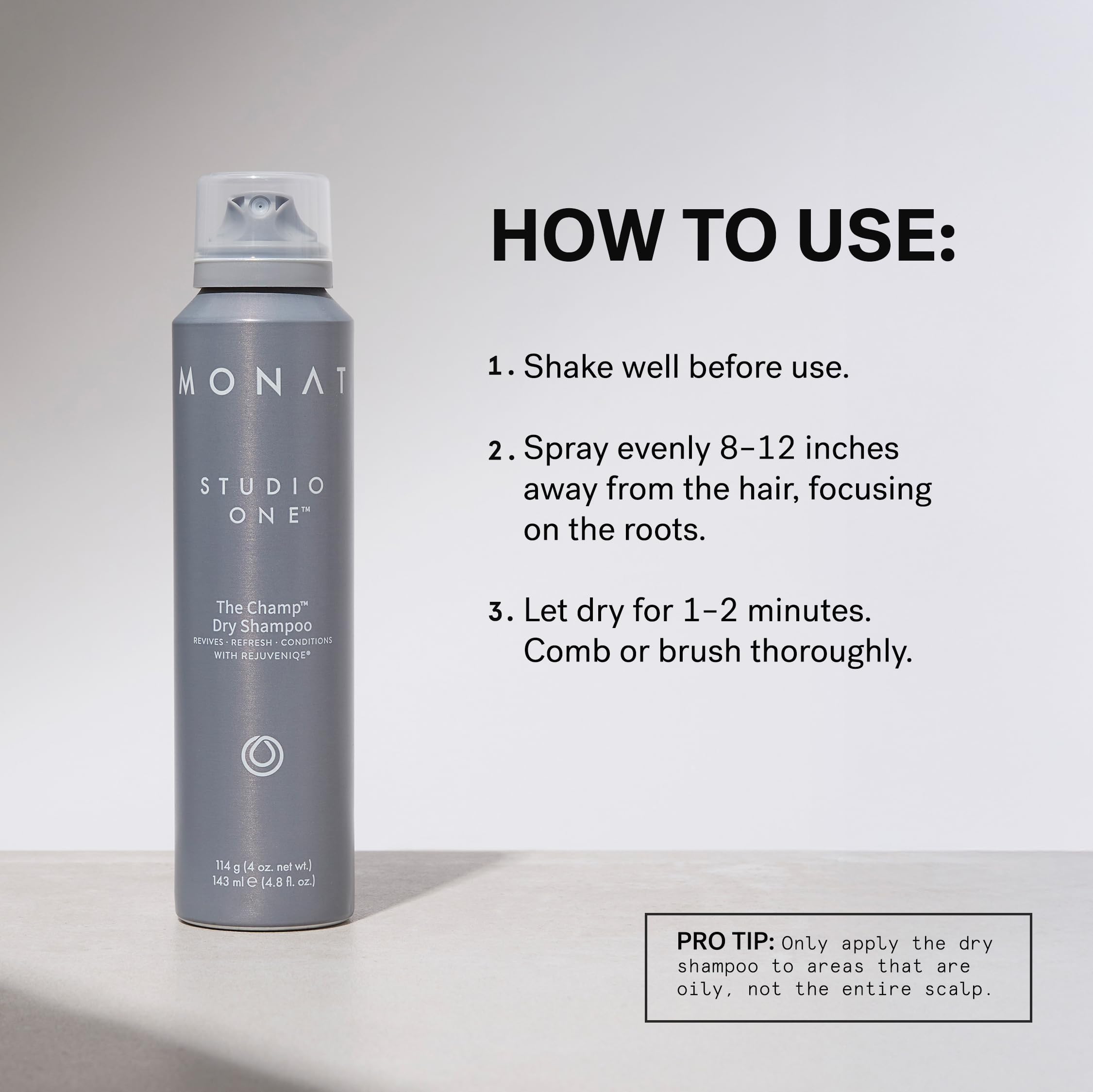 MONAT Le Champ formule vegan sans sulfates et parabènes pour cheveux sains