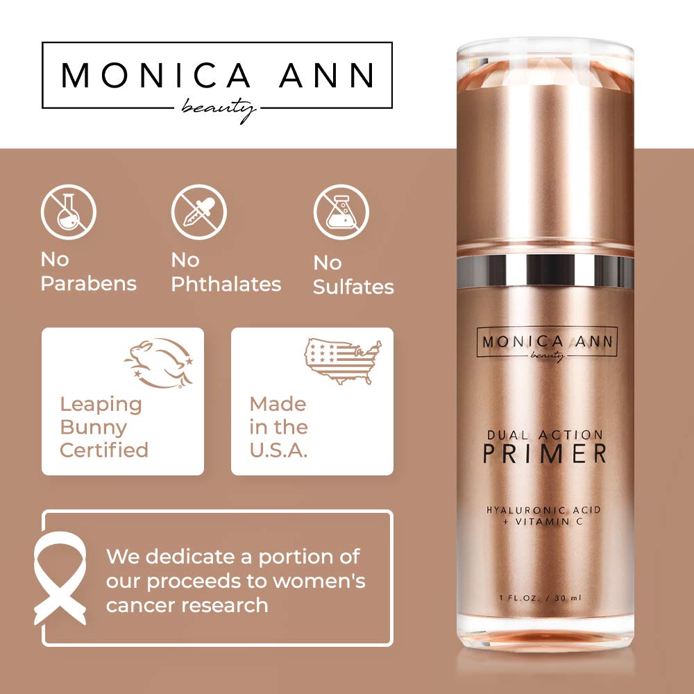 Monica Ann Beauty Prébase lissant les pores pour fini translucide et mat