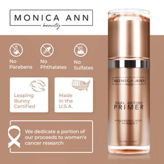Monica Ann Beauty Prébase lissant les pores pour fini translucide et mat