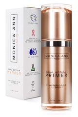 Monica Ann Beauty Prébase visage action double pour peau lisse prête au maquillage