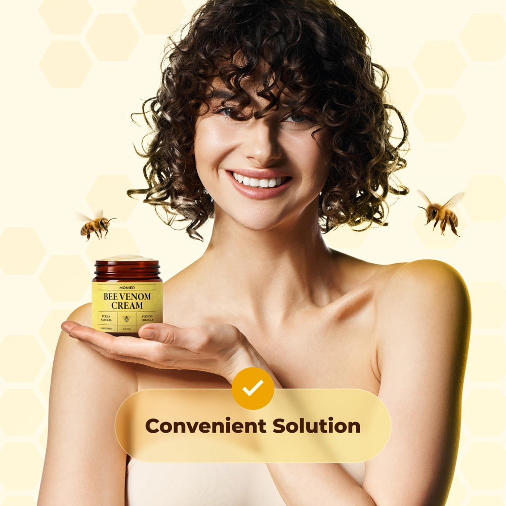 MONIER Crème Venin d’Abeille – emballage soigné et pratique pour le quotidien.