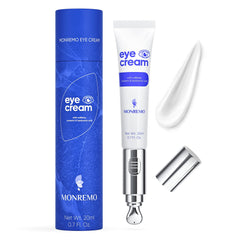 MONREMO Crème yeux cafeine-curcuma illumine le contour des yeux et apaise la fatigue visible.