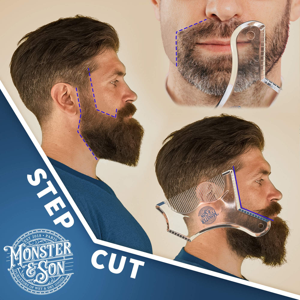 Monster&Son ligne-cou barbe affiner pour une apparence soignée.