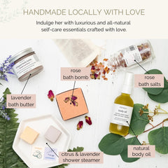 Kit spa domicile Monsuri avec accessoires bain, parfait pour une routine zen.
