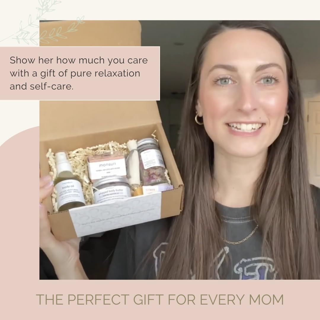 Rituel détente Monsuri, expérience spa à domicile pour maman.
